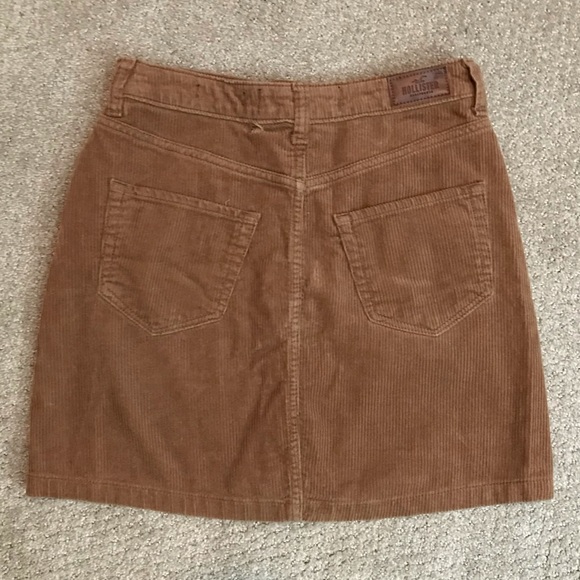 Hollister corduroy button down mini skirt - Picture 2 of 5